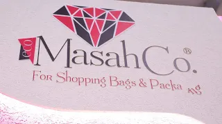 مشاركة مميزة من شركة إيكو ماسة لأكياس التسوق والتعبئة والتغليف في معرض فلسطين للصناعات البلاستيكية