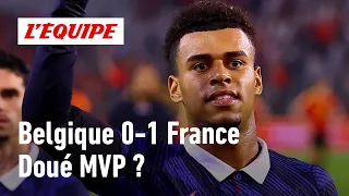 Belgium 0-1 France: Was Désiré Doué the best player on the pitch?