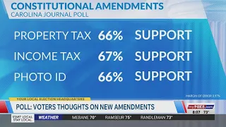 North Carolinians broadly support constitutional amendments, marijuana legalization