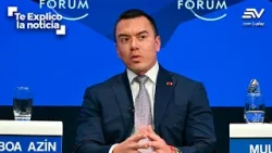 Noboa llega a Davos con agenda económica y de inversiones | Te Explico la Noticia | Ecuavisa