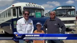 Historic "No. 1" bus from Buses Ahumada represented the Aconcagua Valley at Motor Clásica 2026