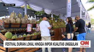 Festival Durian Lokal Hingga Impor, Hadirkan Durian Berkualitas