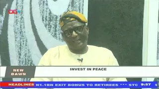 Why Nigeria Will Never Have Peace Without Youth Investment | New Dawn