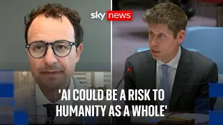 Anthropic boss tells UN AI 'could be a risk to humanity as a whole'