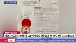 Court Vacates Order Suspending Ganduje As APC National Chairman