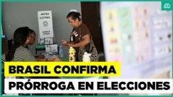 Tensión en Brasil: Tribunal Electoral extiende la votación por dos horas