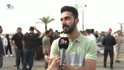 Petroleum engineers awaiting job assignments in Kirkuk protest to demand their rights