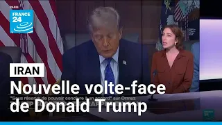 Guerre au Moyen-Orient : Trump suspend les frappes américaines contre l'Iran • FRANCE 24