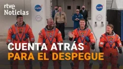 MISIÓN ARTEMIS II | Los ASTRONAUTAS esperan ya en el COHETE para DESPEGAR hacia la LUNA | RTVE