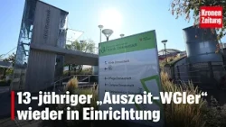 13-jähriger „Auszeit-WGler“ wieder in Einrichtung | krone.tv NEWS