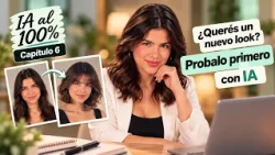 ¿Te animás a un cambio de look? Probalo con inteligencia artificial antes de cortarte el pelo.