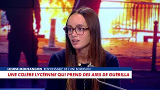 Louise Montangon : «On peut arrêter d’appeler ça des manifestations lycéennes, ce sont des émeutes»