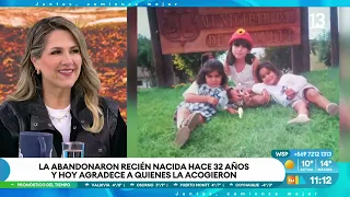 Happy ending! Woman was abandoned 32 years ago and today thanks the family that took her in | Tu Día
