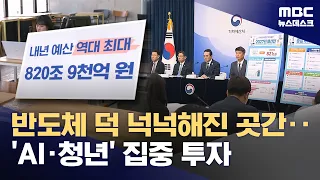 Record-High 820 Trillion Won 'Super Budget': Focus on AI and Youth Investment... Concerns Over "E...