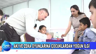 AKI VE ZEKA OYUNLARINA ÇOCUKLARDAN YOĞUN İLGİ