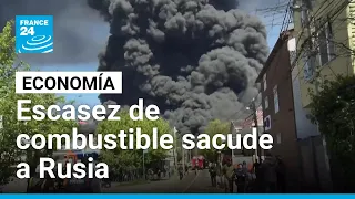 Rusia enfrenta falta de combustible tras ofensiva ucraniana contra sus refinerías • FRANCE 24