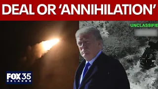 Trump issues "annihilation" warning to Iran at UN