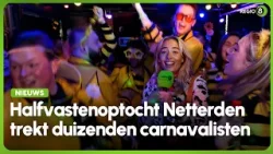 Meer dan zevenduizend carnavalsvierders genieten van verlichte Halfvastenoptocht in Netterden Meer dan zevenduizend carnavalsvierders genieten van verlichte Halfvastenoptocht in Netterden