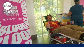 Big Ten participates in 'We Give Blood' drive to address nationwide shortage