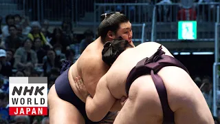 Bout of the Day: Day 8 of the July 2026 GRAND SUMO Tournament - NHK WORLD-JAPAN