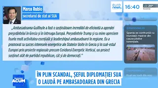 În plin scandal diplomatic Marco Rubio o laudă pe ambasadoarea SUA în Grecia: Un susținător eficient