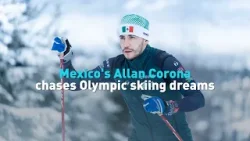 Mexico's Allan Corona chases Olympic skiing dreams