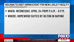 Holman Auto hosting hiring event in Daphne for new distribution center