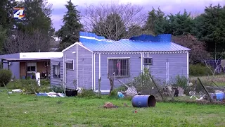 Intendencia asiste con materiales a familias afectadas por el temporal