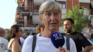 Ostia: Anti-fascist protest against neighborhood watch patrols