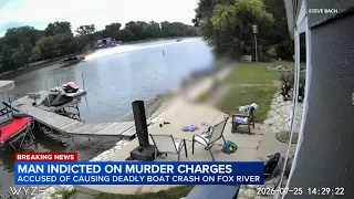 Grand jury returns first-degree murder indictment for suspect in deadly Fox River boat crash
