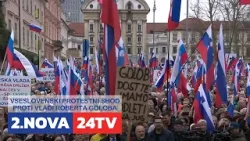Vseslovenski protestni shod proti vladi Roberta Goloba (21. 3. 2024)