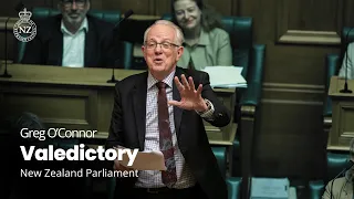 Greg O'Connor MP Valedictory Statement, 2 September 2026