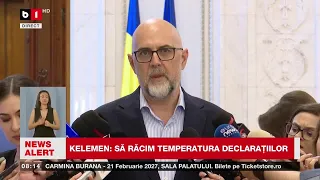 COD ROȘU de INTERIMAT. Fără desemnarea 3? UDMR nu vrea să audă de GUVERN cu AUR._B1TV_30 iunie 2026