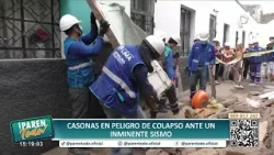 Riesgo latente: casonas de Lima podrían colapsar frente a un sismo Riesgo latente: casonas de Lima podrían colapsar frente a un sismo