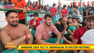 DOST KERVANI -DARENDE KARAKUCAK VE KÜLTÜR FESTİVALİ 3. GÜNÜ  08 09 2026