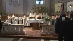 Szentmise és körmenet Pilisvörösváron