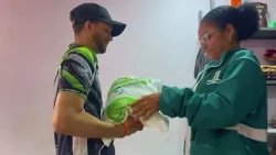 New update in La Iguaná: over 450 aid packages delivered and 80% progress in road cleanup