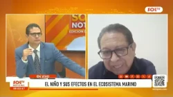 Biologist Carlos Bocanegra warns about ocean warming and potential impacts of El Niño