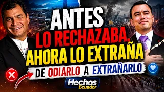 Nunca fui correísta, pero hoy hace falta": El desgarrador testimonio de un ecuatoriano