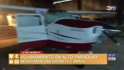 Incautan una avioneta y armas en Alto Paraguay
