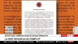 ? ESPÍAS RUSOS EN ARGENTINA: A SIDE DENUNCIA UN COMPLOT DE DESINFORMACIÓN CONTRA JAVIER MIELI