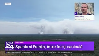 Romanian firefighter in France: "Every intervention involves real risks"
