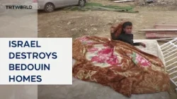 Hundreds homeless as Israel demolishes Bedouin village in Negev