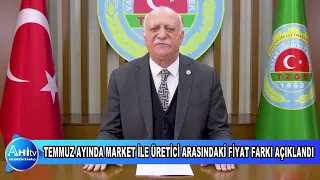TEMMUZ AYINDA ÜRETİCİ FİYAT DEĞİŞİMLERİNİN NEDENLERİ AÇIKLANDI