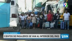 Gran flujo de viajeros hacia el interior por asueto de Semana Santa | Primera Emisión SIN