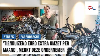 Bicycles and scooters in high demand due to long-term Papendrecht Bridge closure