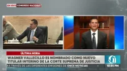 CN admite nombramiento de Wagner Vallecillo como nuevo titular interino de la CSJ CN admite nombramiento de Wagner Vallecillo como nuevo titular interino de la CSJ
