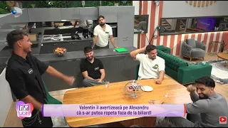 Casa Iubirii - Alexandru se enerveaza teribil pe Valentin!"Omul asta este teribil! O sa-ti para rau"