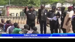 Жители штата Эдо требуют публичного суда и демонстрации преступников.