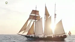 El barco que recrea la vuelta al mundo de Darwin llega a las Galápagos